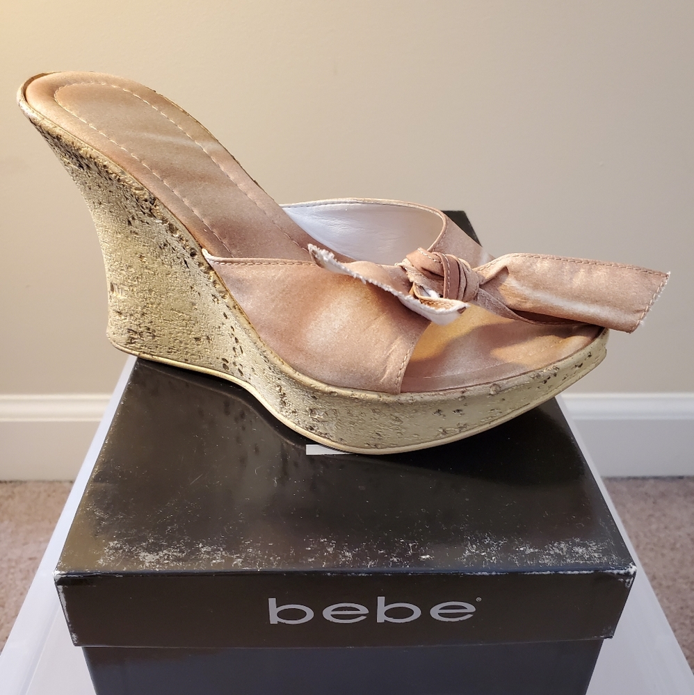 Bebe Wedge Sandals